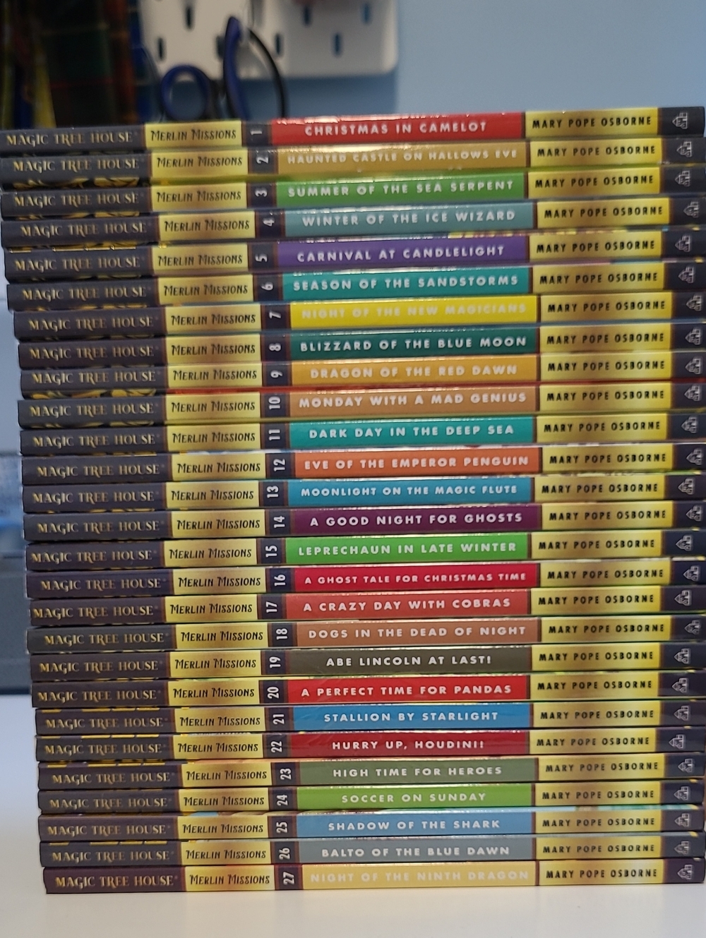 Magic Tree House Merlin Missions Book Set - NWOT